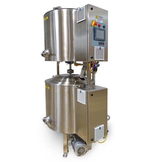 Over/Under Stacked Melting to Tempering Systems